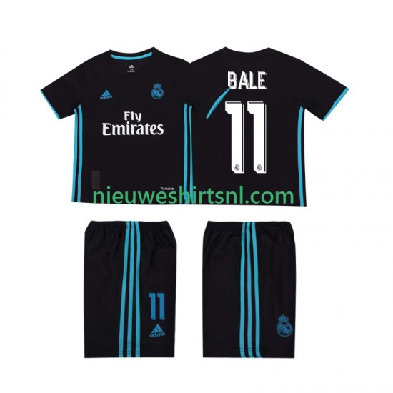 Real Madrid Kind Shirt met Bedrukking Bale 11 2017 2018 Retro Uit Korte Mouw