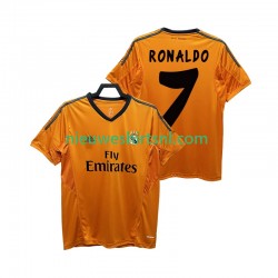 Real Madrid Heren Shirt met Bedrukking CRISTIANO RONALDO 7 2013 2014 Retro Derde Korte Mouw
