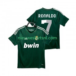 Real Madrid Heren Shirt met Bedrukking Cristiano Ronaldo 7 2012 2013 Retro Derde Korte Mouw