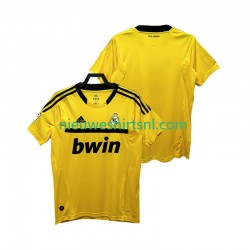 Real Madrid Heren Shirt met Bedrukking Doelman 2012 Retro Thuis 2011 Korte Mouw