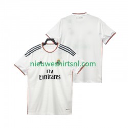 Real Madrid Heren Shirt met Bedrukking 2013 2014 Retro Thuis Korte Mouw