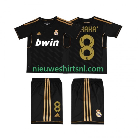 Real Madrid Kind Shirt met Bedrukking KAKA 8 -2012 Retro Uit 2011 Korte Mouw