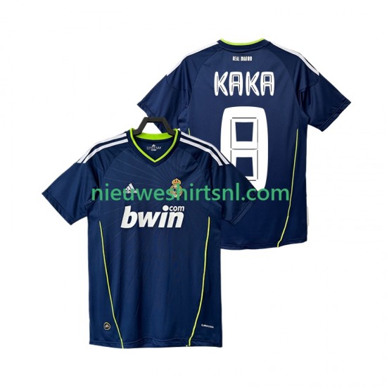 Real Madrid Heren Shirt met Bedrukking KAKA 8 Retro Uit 2011 2010 Korte Mouw