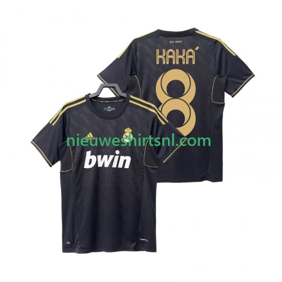 Real Madrid Heren Shirt met Bedrukking KAKA 8 2012 Retro Uit 2011 Korte Mouw