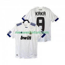 Real Madrid Heren Shirt met Bedrukking KAKA 8 Retro Thuis 2011 2010 Korte Mouw