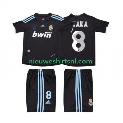 Real Madrid Kind Shirt met Bedrukking KAKA 8 2009 Retro Uit 2010 Korte Mouw