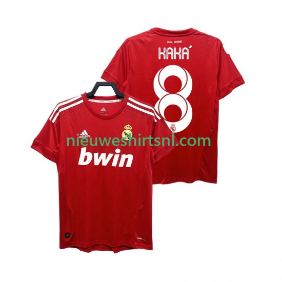 Real Madrid Heren Shirt met Bedrukking KAKA 8 2012 Retro Derde 2011 Korte Mouw