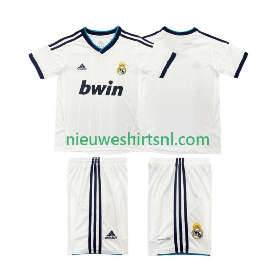 Real Madrid Kind Shirt met Bedrukking 2012 2013 Retro Thuis Korte Mouw