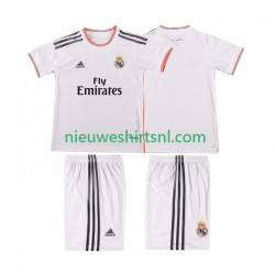 Real Madrid Kind Shirt met Bedrukking 2013 2014 Retro Thuis Korte Mouw