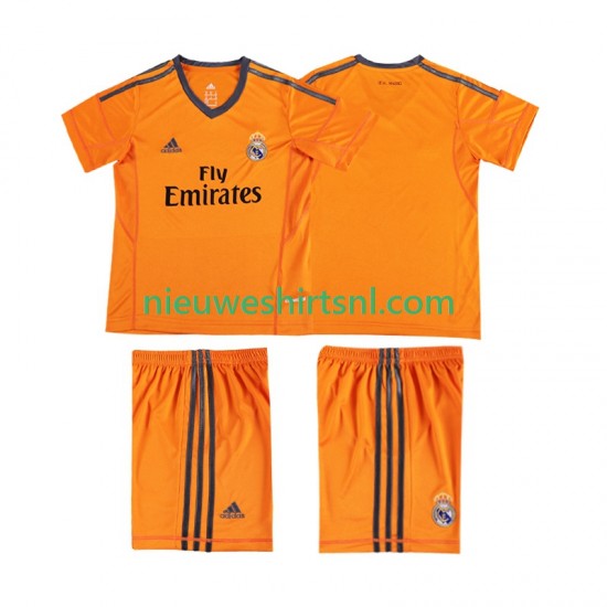 Real Madrid Kind Shirt met Bedrukking 2013 2014 Retro Derde Korte Mouw