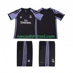 Real Madrid Kind Shirt met Bedrukking 2016 2017 Retro Derde Korte Mouw