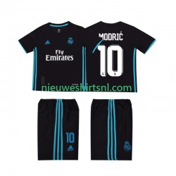 Real Madrid Kind Shirt met Bedrukking Modrić 10 2017 2018 Retro Uit Korte Mouw
