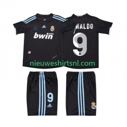 Real Madrid Kind Shirt met Bedrukking RONALDO 9 2009 Retro Uit 2010 Korte Mouw