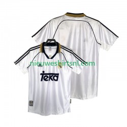 Real Madrid Heren Shirt met Bedrukking 1998 2000 Retro Thuis Korte Mouw