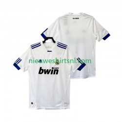 Real Madrid Heren Shirt met Bedrukking Retro Thuis 2011 2010 Korte Mouw