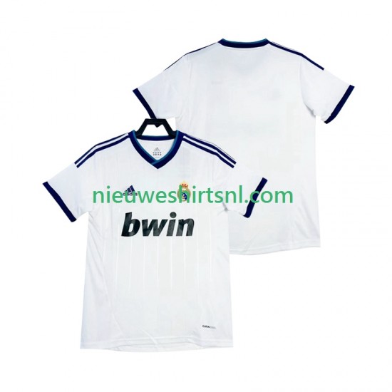 Real Madrid Heren Shirt met Bedrukking 2012 2013 Retro Thuis Korte Mouw