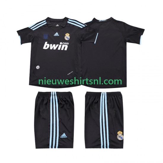 Real Madrid Kind Shirt met Bedrukking 2009 Retro Uit 2010 Korte Mouw