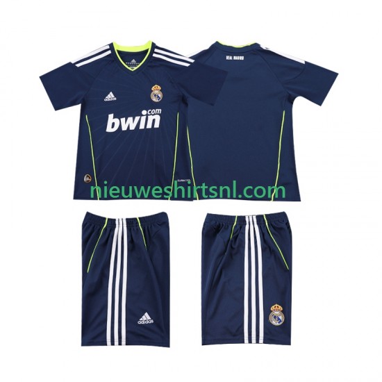 Real Madrid Kind Shirt met Bedrukking Retro Uit 2011 2010 Korte Mouw