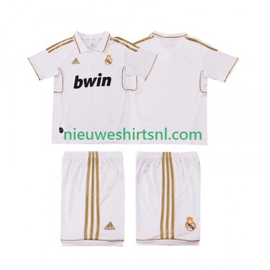 Real Madrid Kind Shirt met Bedrukking 2012 Retro Thuis 2011 Korte Mouw