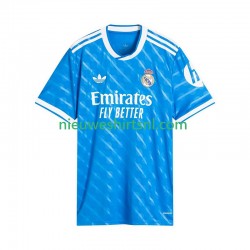 Real Madrid Heren Shirt met Bedrukking Derde 2025-2026 Korte Mouw