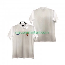 Real Zaragoza Heren Shirt met Bedrukking 1995 Retro Thuis Korte Mouw