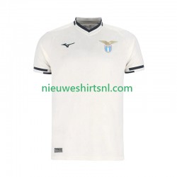 SS Lazio Heren Shirt met Bedrukking Uit 2025-2026 Korte Mouw