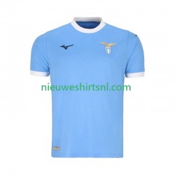 SS Lazio Heren Shirt met Bedrukking Thuis 2025-2026 Korte Mouw
