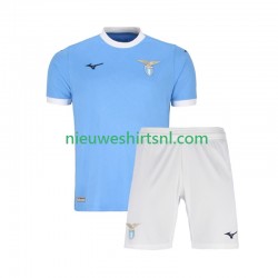SS Lazio Kind Shirt met Bedrukking Thuis 2025-2026 Korte Mouw