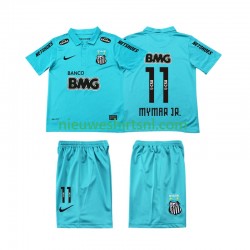 Kind Shirt met Bedrukking Santos Neymar JR 11 -2012 Retro Derde 2011 Korte Mouw
