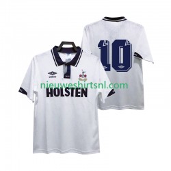 Tottenham Hotspur Heren Shirt met Bedrukking 10 1991 1993 Retro Thuis Korte Mouw