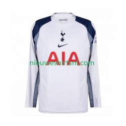 Tottenham Hotspur Heren Shirt met Bedrukking Thuis 2025-2026 Lange Mouw