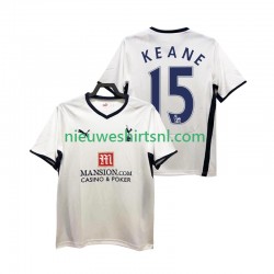 Tottenham Hotspur Heren Shirt met Bedrukking Keane 15 2009 Retro Thuis 2008 Korte Mouw