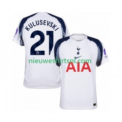 Tottenham Hotspur Heren Shirt met Bedrukking Kulusevski 21 Thuis 2025-2026 Korte Mouw