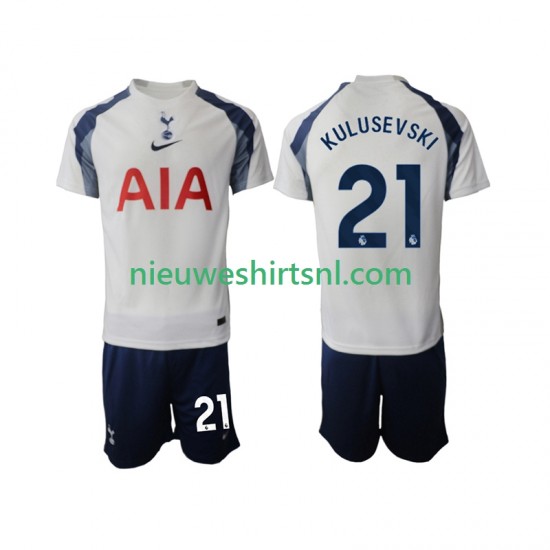 Tottenham Hotspur Kind Shirt met Bedrukking Kulusevski 21 Thuis 2025-2026 Korte Mouw
