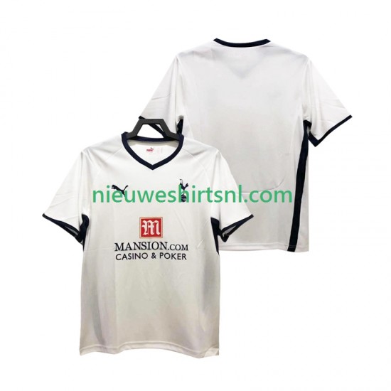 Tottenham Hotspur Heren Shirt met Bedrukking 2009 Retro Thuis 2008 Korte Mouw