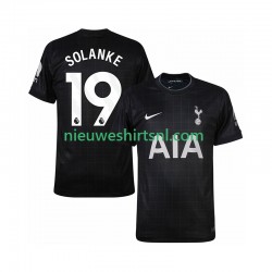 Tottenham Hotspur Heren Shirt met Bedrukking Solanke 19 Uit 2025-2026 Korte Mouw