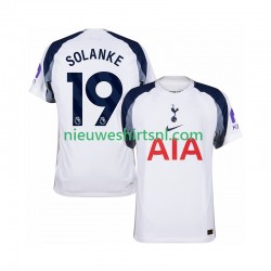 Tottenham Hotspur Heren Shirt met Bedrukking Solanke 19 Thuis 2025-2026 Korte Mouw