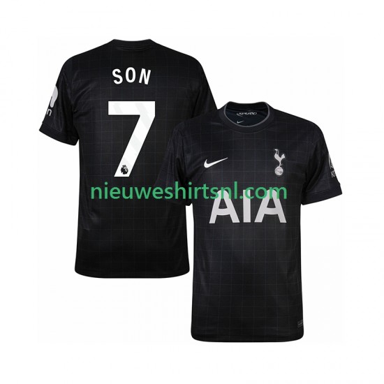 Tottenham Hotspur Heren Shirt met Bedrukking Son Heung-Min 7 Uit 2025-2026 Korte Mouw