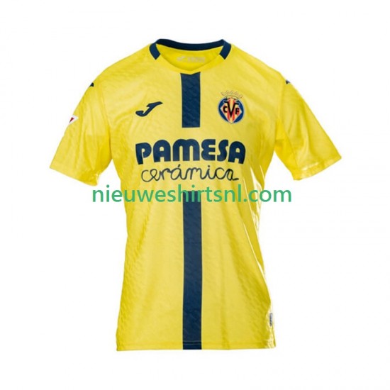 Villarreal CF Heren Shirt met Bedrukking Thuis 2025-2026 Korte Mouw
