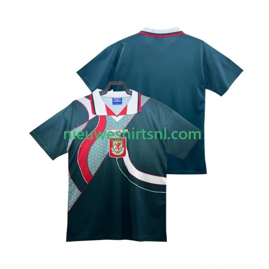 Wales Heren Shirt met Bedrukking 1995 Retro Uit 1994 Korte Mouw