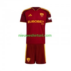 AS Roma Kind Shirt met Bedrukking Thuis 2026-2027 Korte Mouw