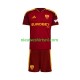 AS Roma Kind Shirt met Bedrukking Thuis 2026-2027 Korte Mouw