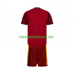 AS Roma Kind Shirt met Bedrukking Thuis 2026-2027 Korte Mouw