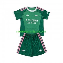 Arsenal Kind Shirt met Bedrukking Doelman Derde 2026-2027 Korte Mouw Arsenal Kind Shirt met Bedrukking Doelman Derde 2026-2027 Korte Mouw