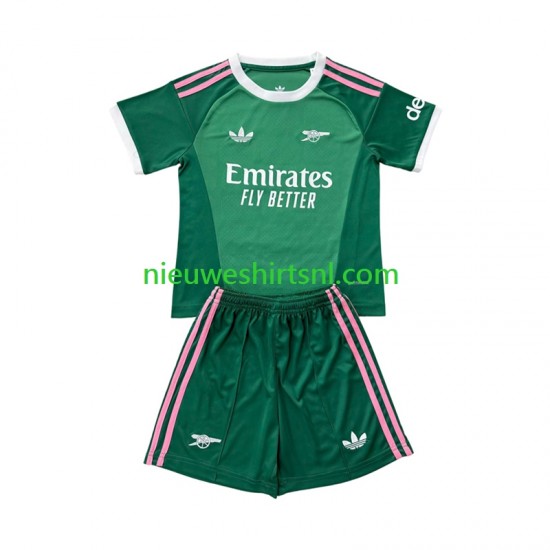 Arsenal Kind Shirt met Bedrukking Doelman Derde 2026-2027 Korte Mouw
