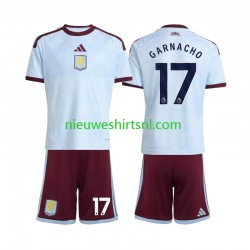 Aston Villa Kind Shirt met Bedrukking Alejandro Garnacho 17 Derde 2026-2027 Korte Mouw