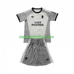Aston Villa Kind Shirt met Bedrukking Doelman Vierde 2026-2027 Korte Mouw