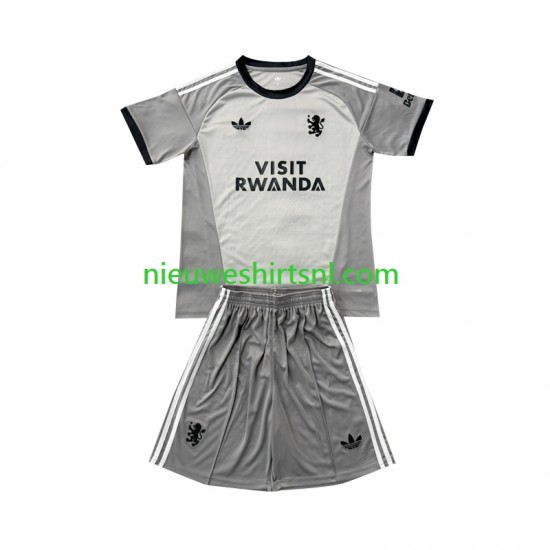 Aston Villa Kind Shirt met Bedrukking Doelman Vierde 2026-2027 Korte Mouw