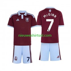 Aston Villa Kind Shirt met Bedrukking John McGinn 7 Thuis 2026-2027 Korte Mouw