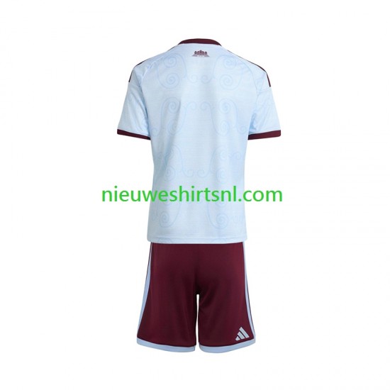 Aston Villa Kind Shirt met Bedrukking Derde 2026-2027 Korte Mouw